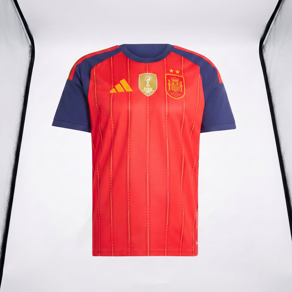 Official Spain Soccer Jersey - 2 Stars World Cup Edition