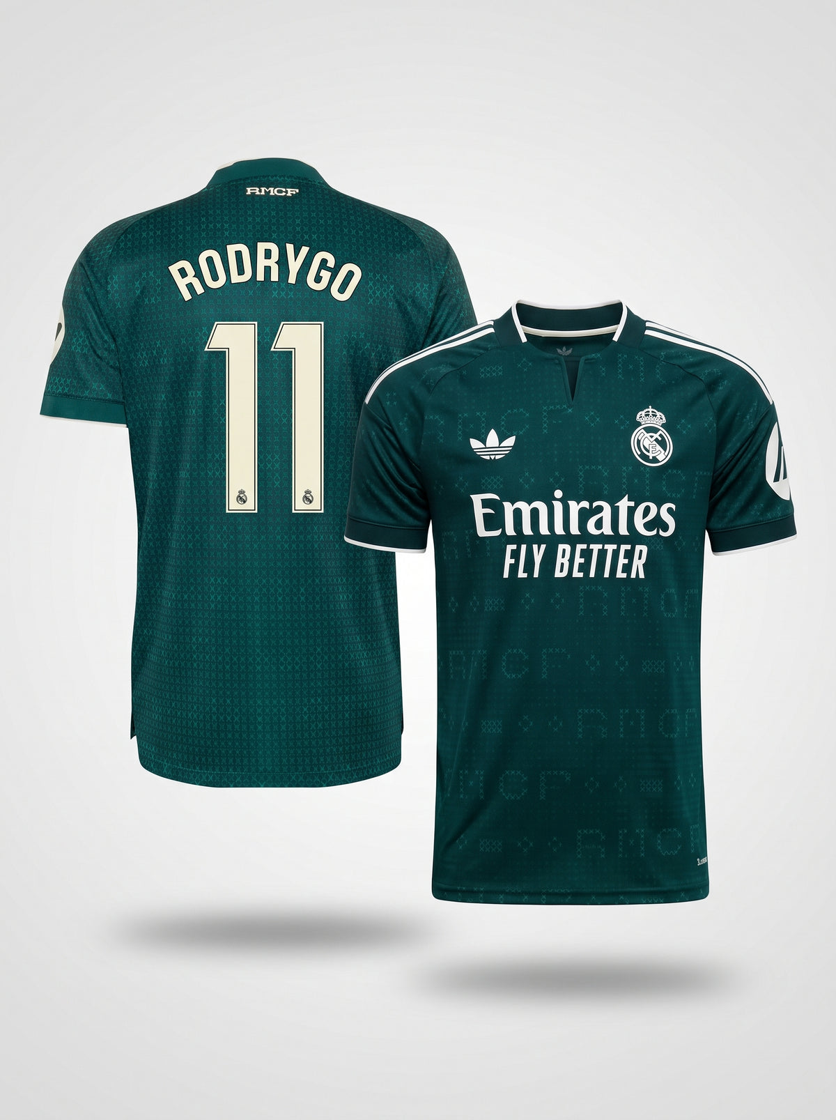Rodrygo Mens Away Jersey Green 26/27