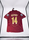 HENRY #14 Arsenal 05-06 Home O2 Retro Jersey Thierry