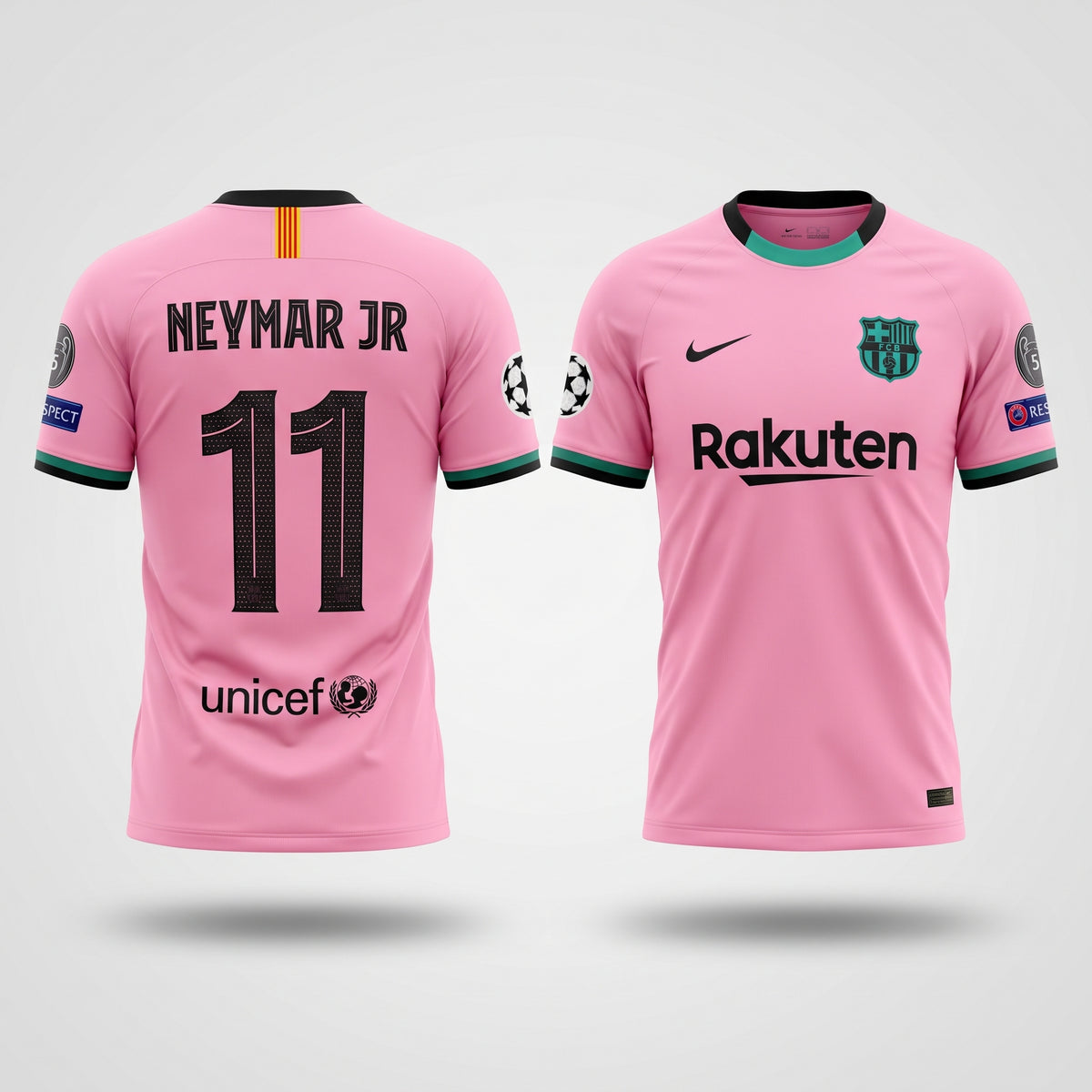 BARCELONA 2020 2021 THIRD SHIRT FOOTBALL  JERSEY SPECIAL EDITION NEYMAR #11