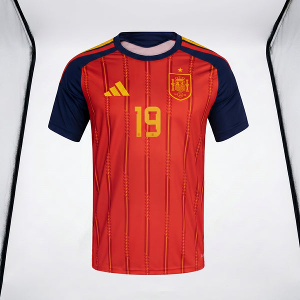Spain - Lamine Yamal Jersey #19 - World Cup 2026 (Home)