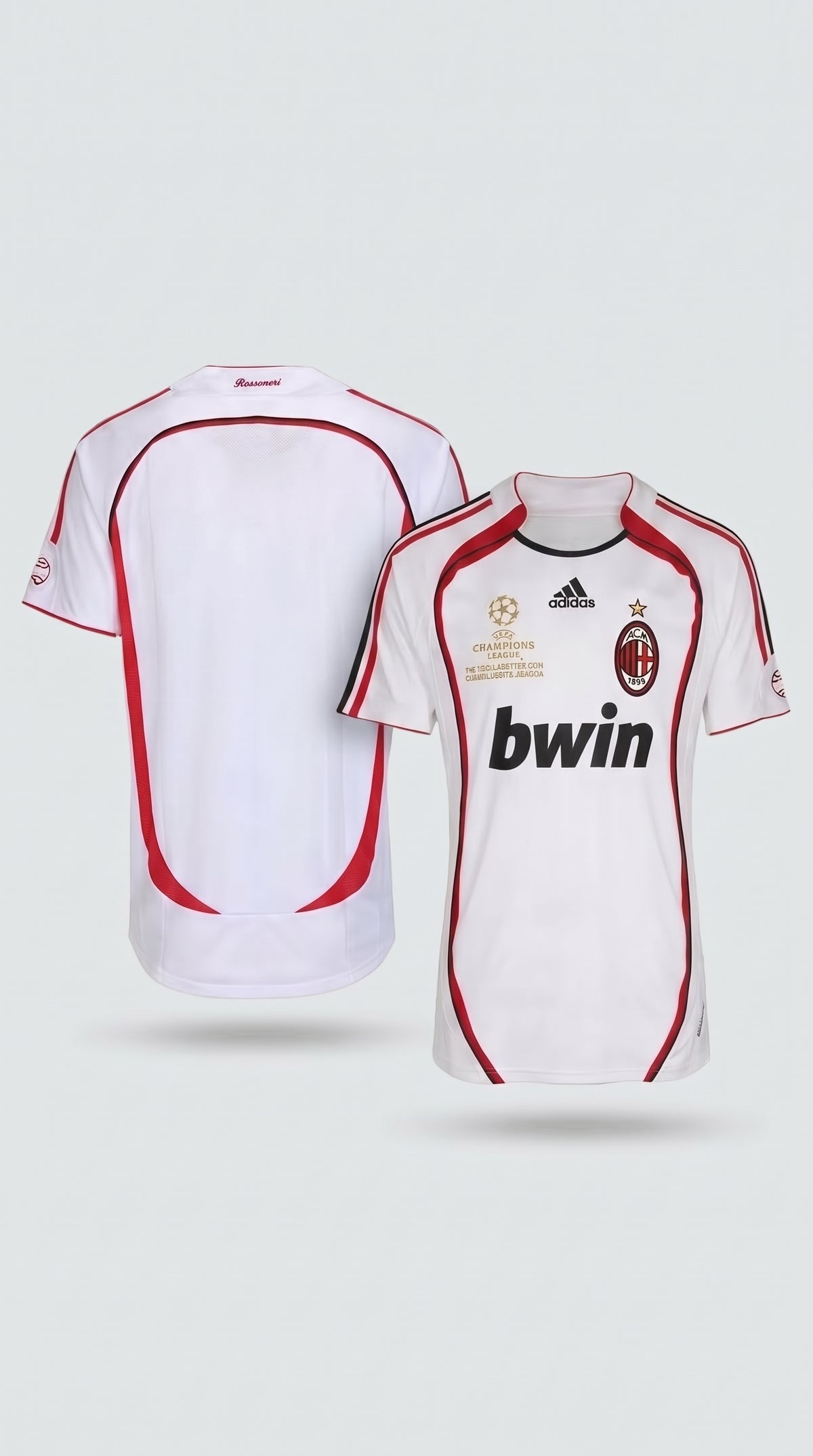 Retro Soccer Jersey AC Milan Away 2006/07