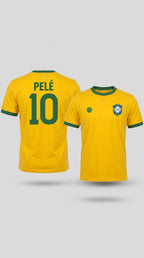 Brazil Pele Football Shirt