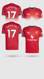 Garnacho Men's Manchester United Home Jersey 25/26