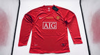 Cristiano Ronaldo #7 2008 UCL Final Manchester United Long Sleeve Jersey