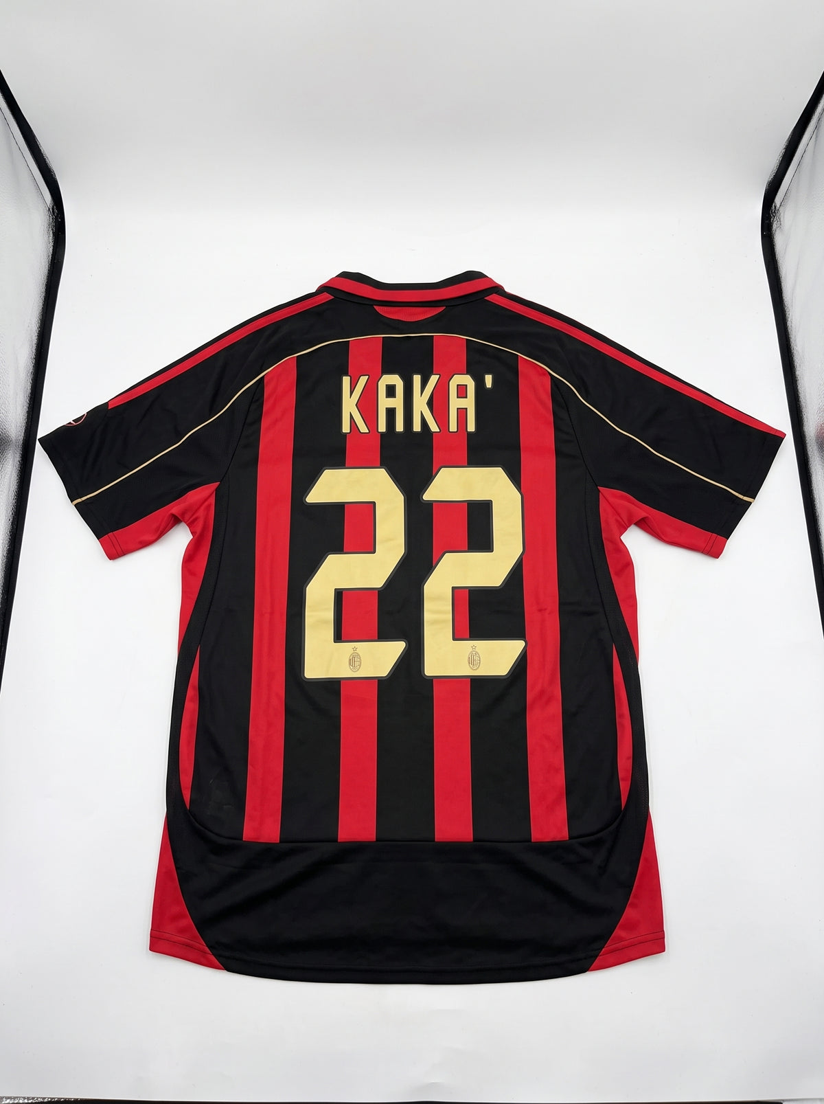 Kaka #22 AC Milan 2006-07 Champions League Home Jersey