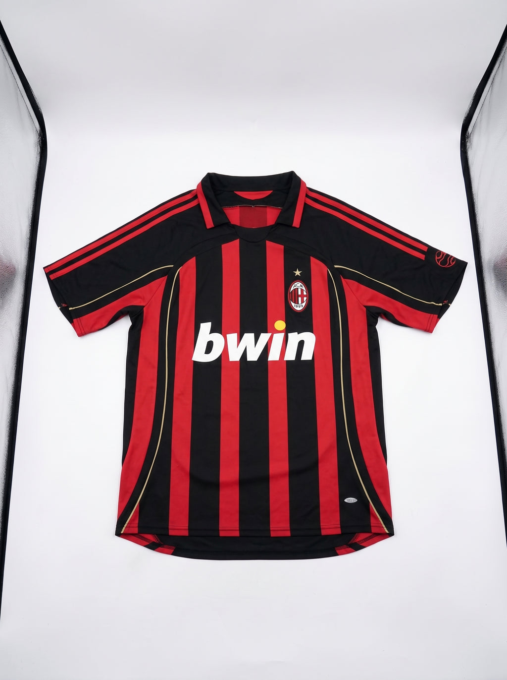 Kaka #22 AC Milan 2006-07 Champions League Home Jersey