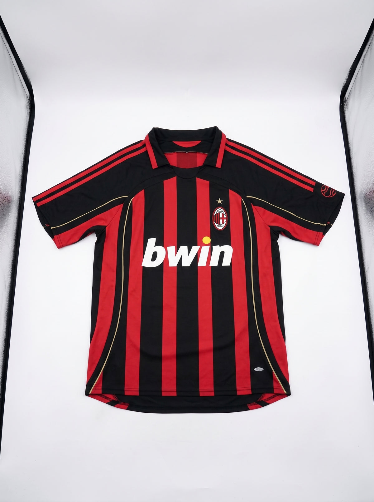Kaka #22 AC Milan 2006-07 Champions League Home Jersey