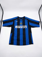 Adriano #10 Inter Milan Home Retro Jersey Vintage Football Shirt