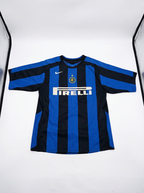 Adriano #10 Inter Milan Home Retro Jersey Vintage Football Shirt