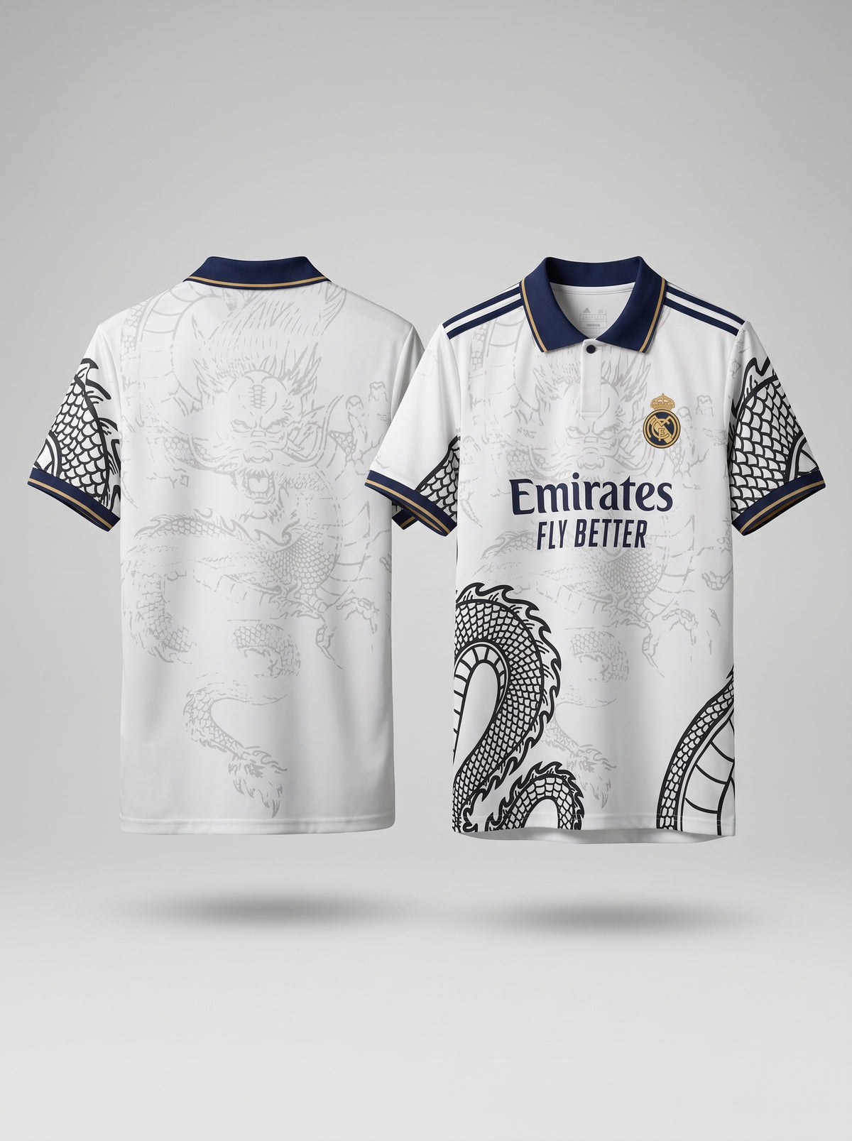 Real Madrid "Dragon" White Special Edition Jersey