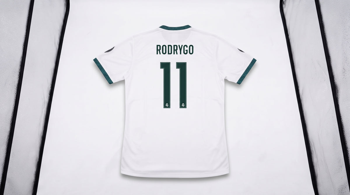 Rodrygo Mens Home  Jersey 26/27 White
