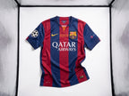 Retro Barcelona Suarez #9 Jersey - 14/15 UCL Winners