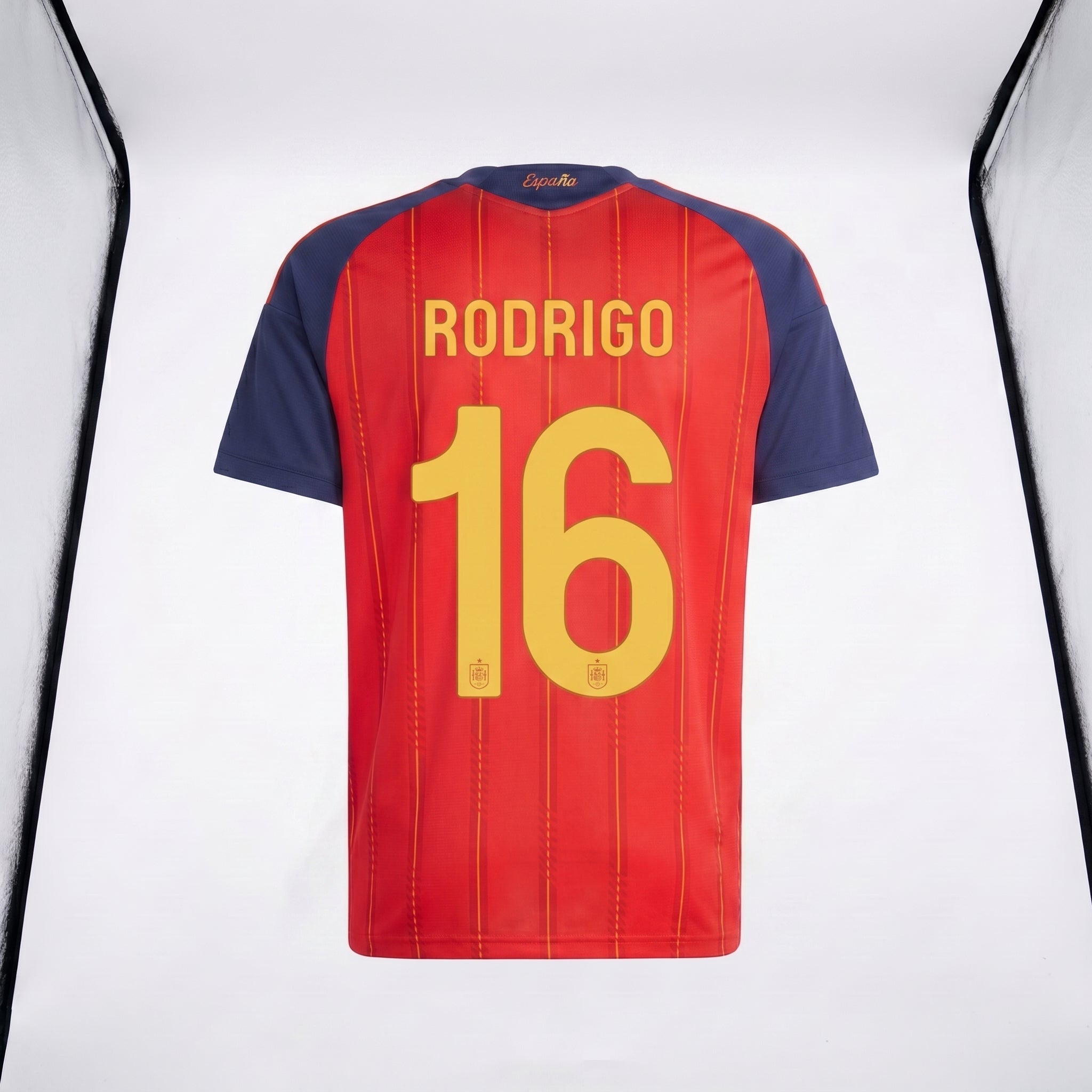 Spain - Rodrigo Jersey #16 - World Cup 2026 2 stars (Home)