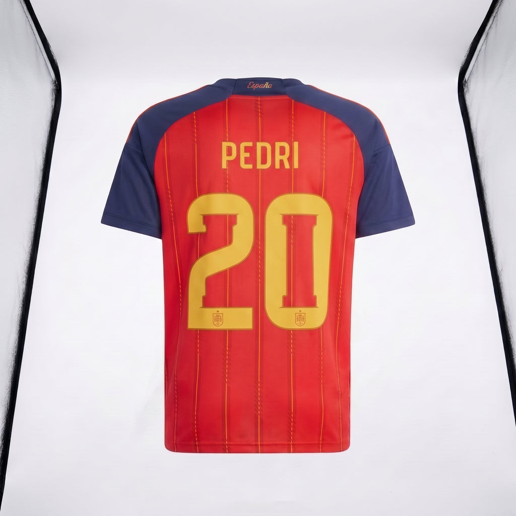 Spain - Pedri Jersey #20 - World Cup 2026 2 stars (Home)