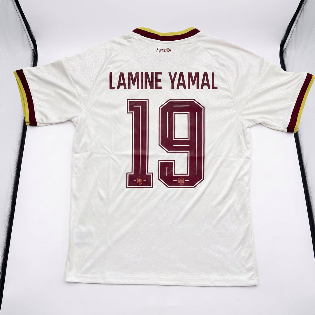 Spain -  Lamine Yamal Jersey #19 - World Cup 2026 2 Stars (Away)