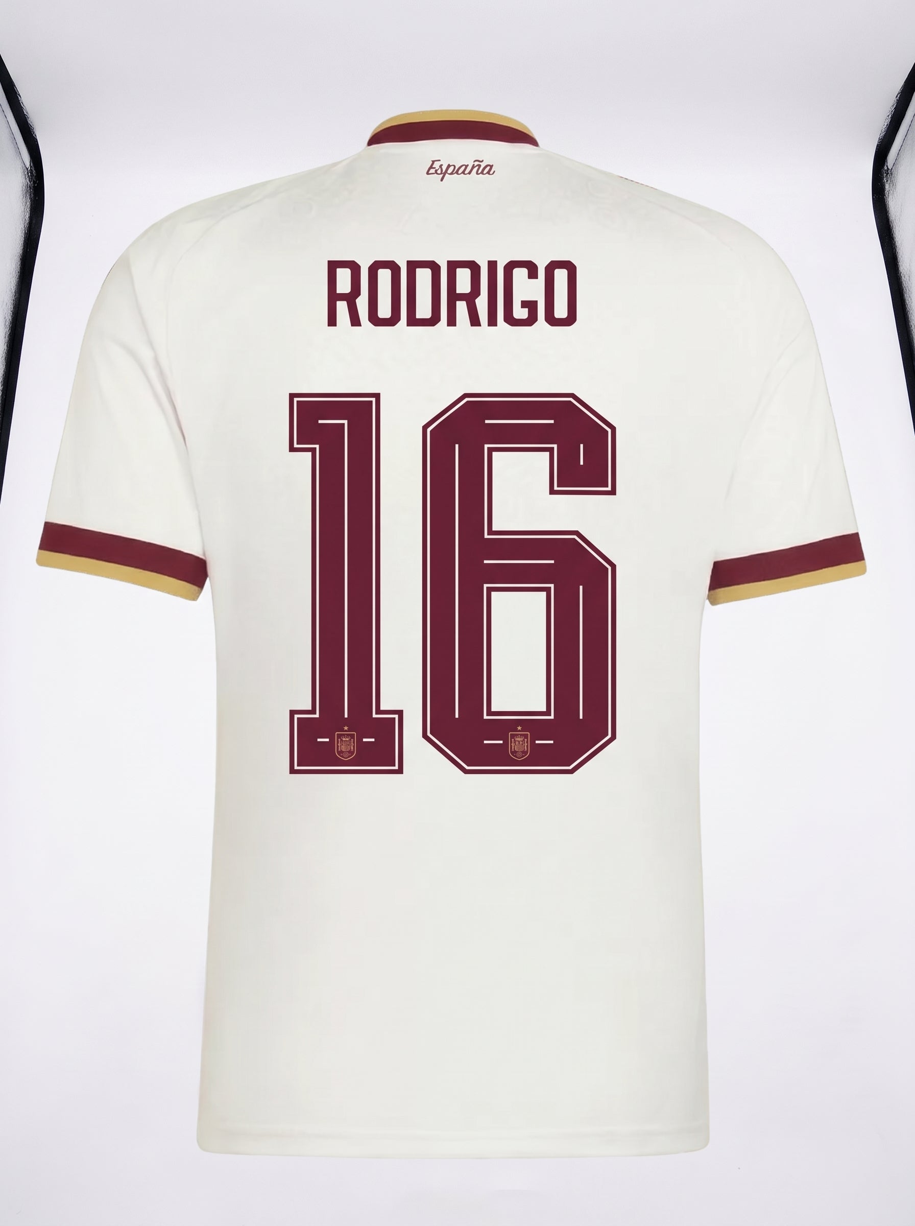 Spain - Rodrigo Jersey #16 - World Cup 2026 2 stars (Away)