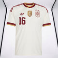 Spain - Rodrigo Jersey #16 - World Cup 2026 2 stars (Away)