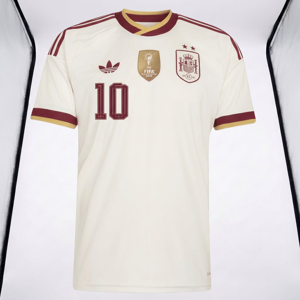 Spain - Dani Olmo Jersey #10 - World Cup 2026 2 stars (Away)
