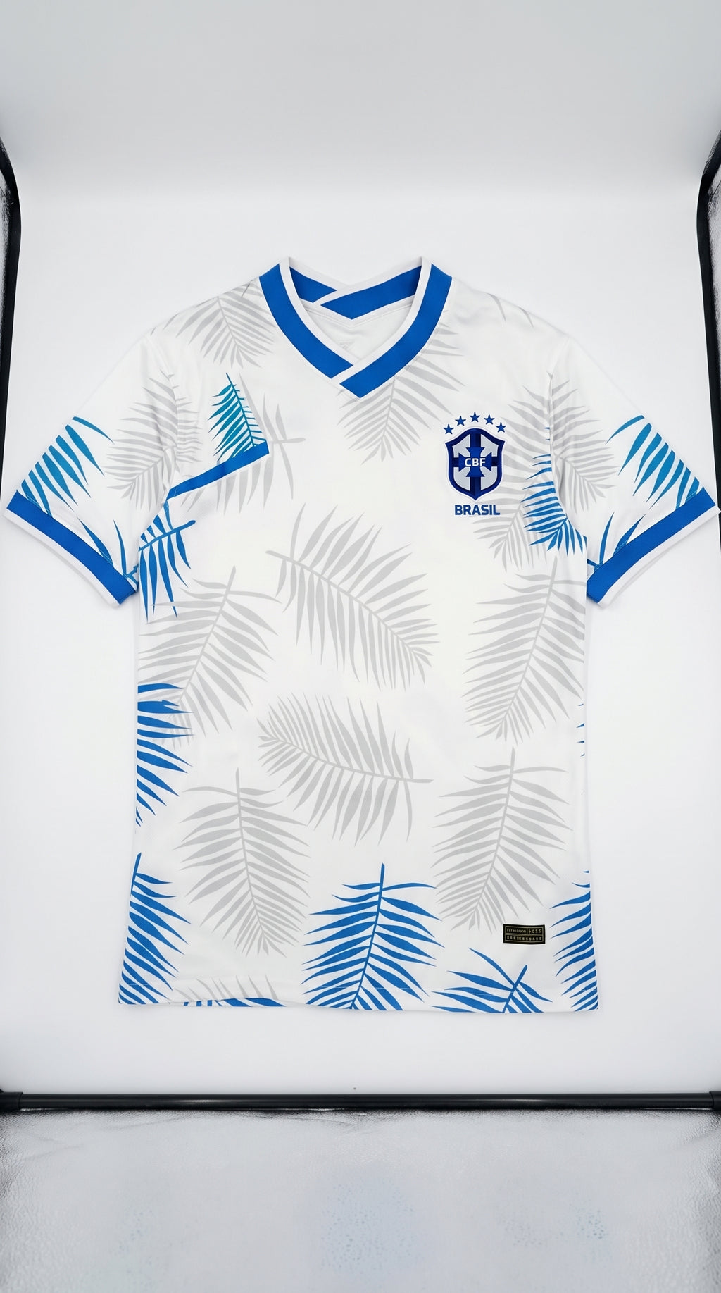 2022 Brazil White Blue Special Edition Shirt