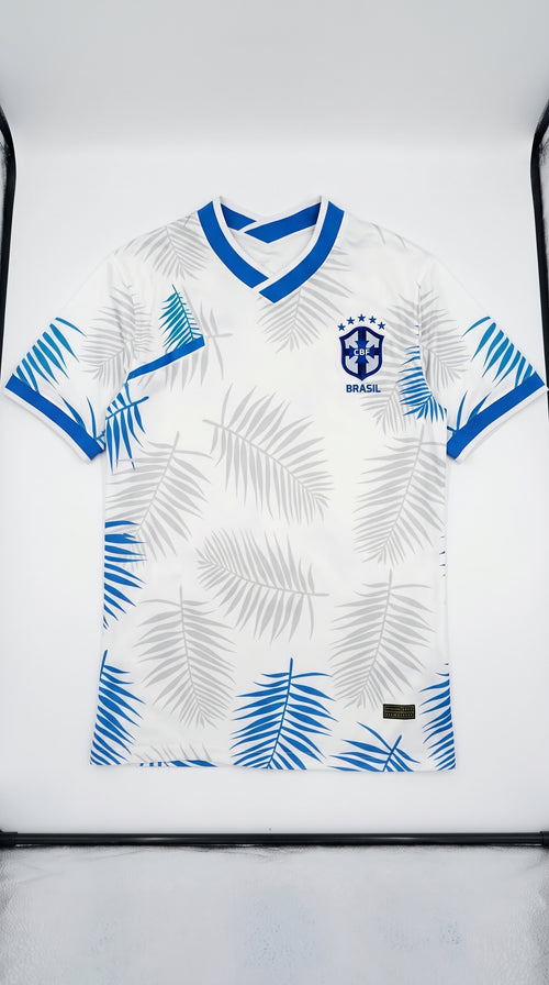 2022 Brazil White Blue Special Edition Shirt