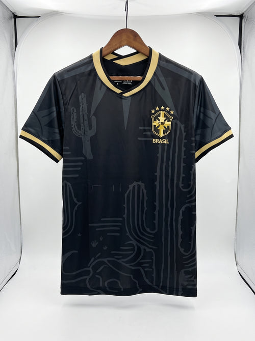 2022 Brazil Black Gold Special Edition Shirt