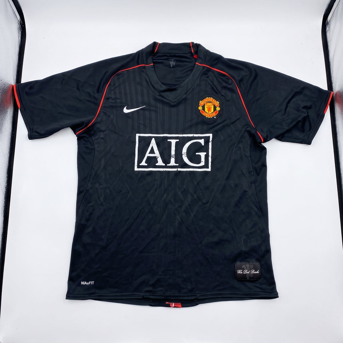 Maillot Manchester United Retro Noir