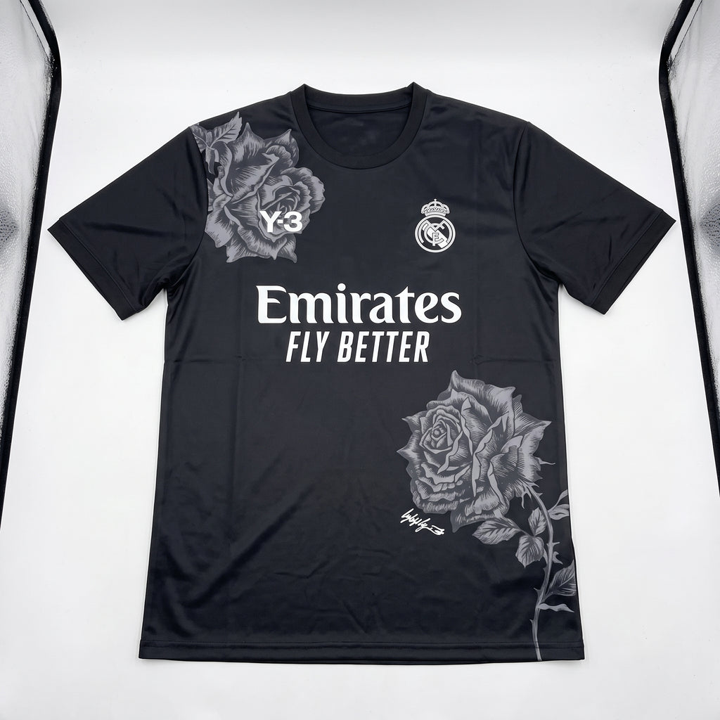 Real Madrid Y-3 Adidas Yohji Yamamoto  23/24 Jersey Black