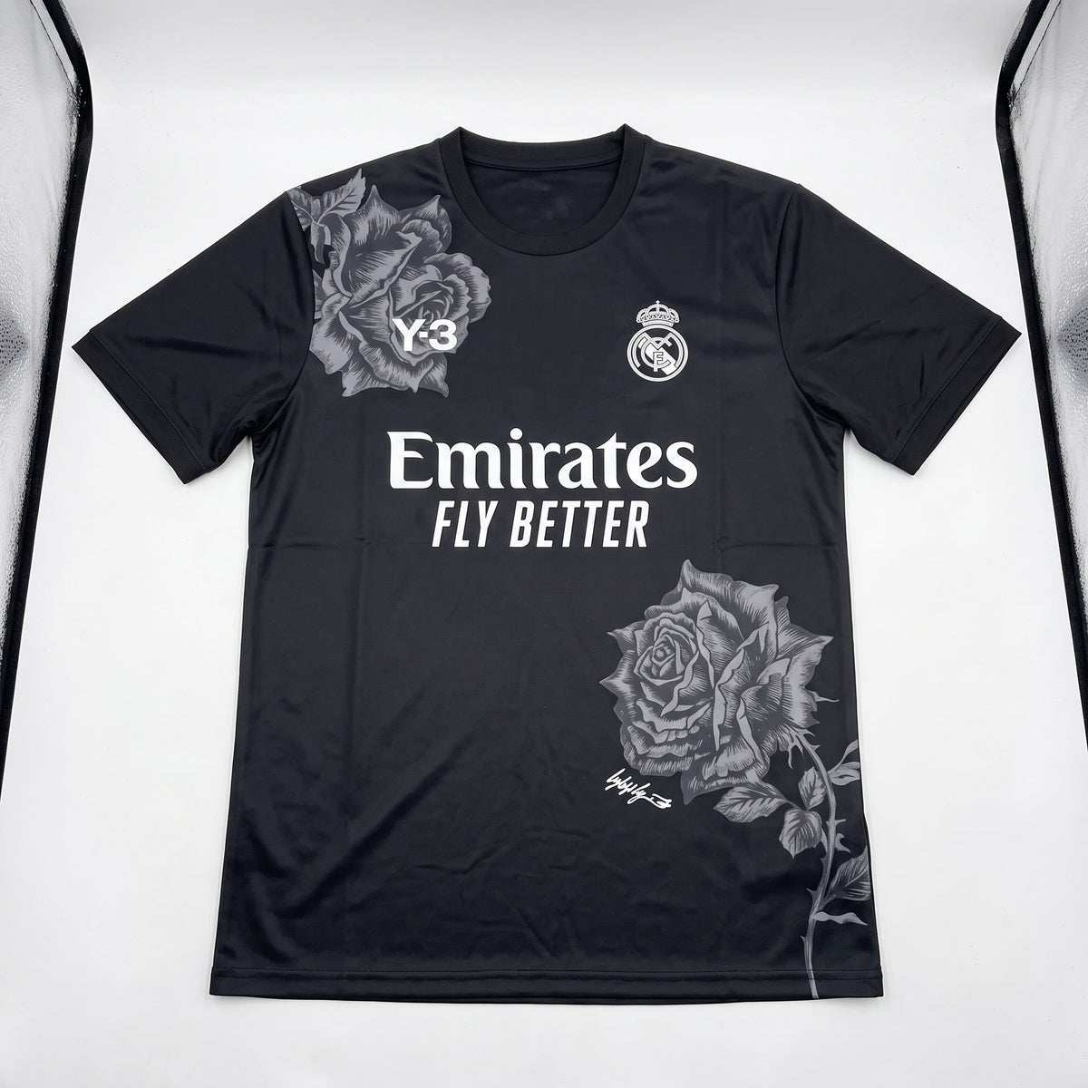 Real Madrid Y-3 Adidas Yohji Yamamoto  23/24 Jersey Black