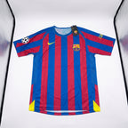 Retro Barcelona Ronaldinho #10 Jersey - 05/06 UCL Winners