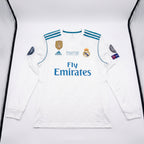 Retro Real Madrid Bale #11 Jersey Long Sleeve - 2017/18 UCL Winners