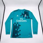 Retro Real Madrid C.Ronaldo Blue Long Sleeve #7 Jersey - 2016/17